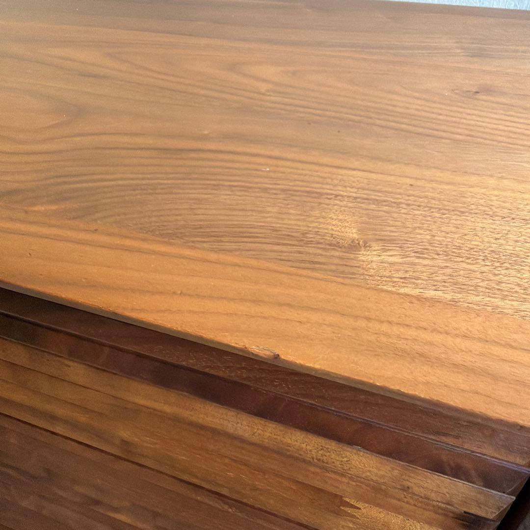 カリモク テレビボード ソリッドボード 無垢ウォールナット