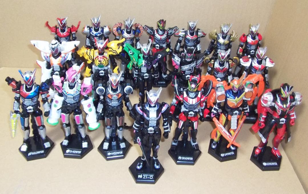 装動 仮面ライダージオウ アーマー20種セット クウガ～ビルド 最終