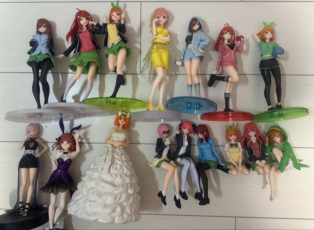 五等分の花嫁 フィギュア類 まとめ売り