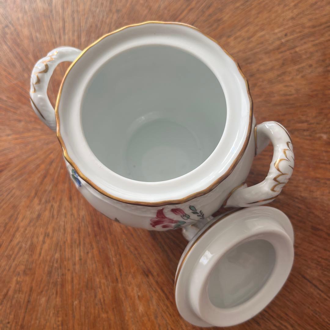 美品　リチャードジリノ　イタリアンフルーツ　シュガーポット