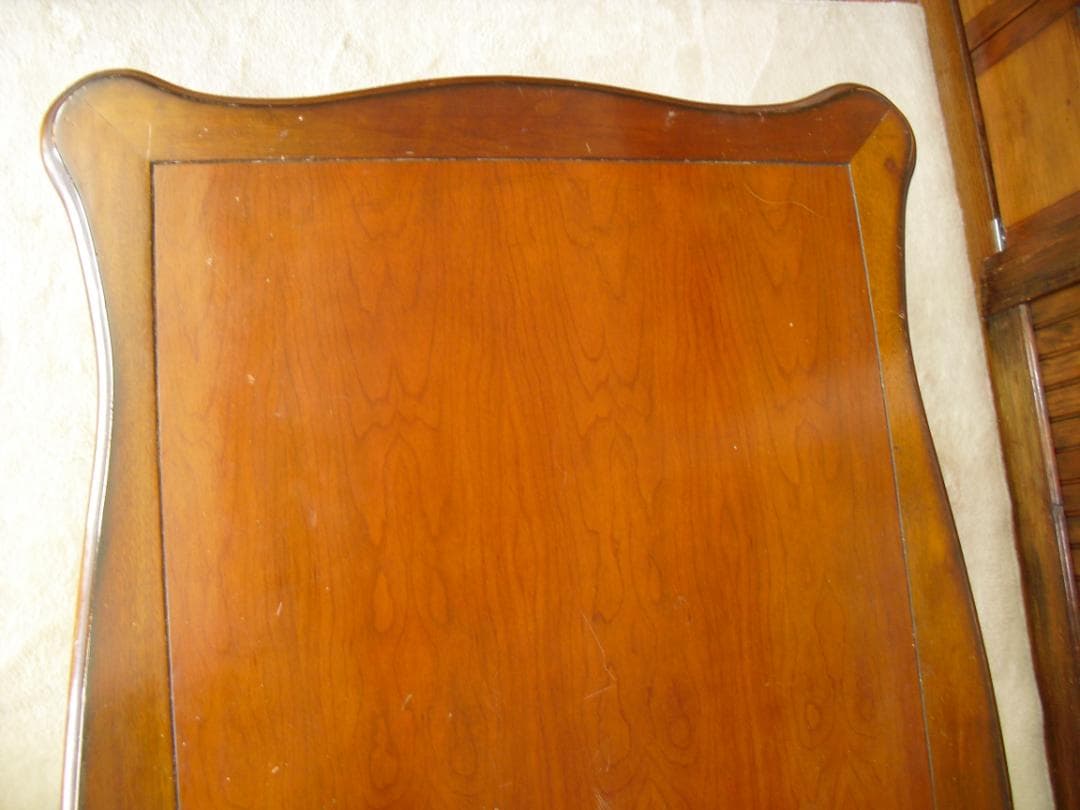 優雅でクラシカルな ロココ様式 センターテーブル☆猫脚 彫刻j W120×D79