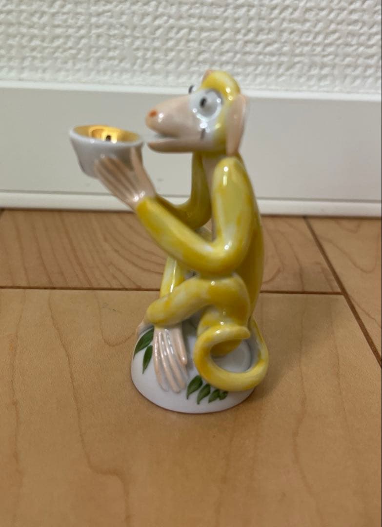 Meissen マイセン 干支シリーズ 申　さるどし　猿　フィギュリン