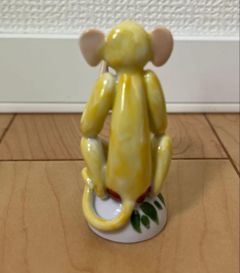 Meissen マイセン 干支シリーズ 申　さるどし　猿　フィギュリン