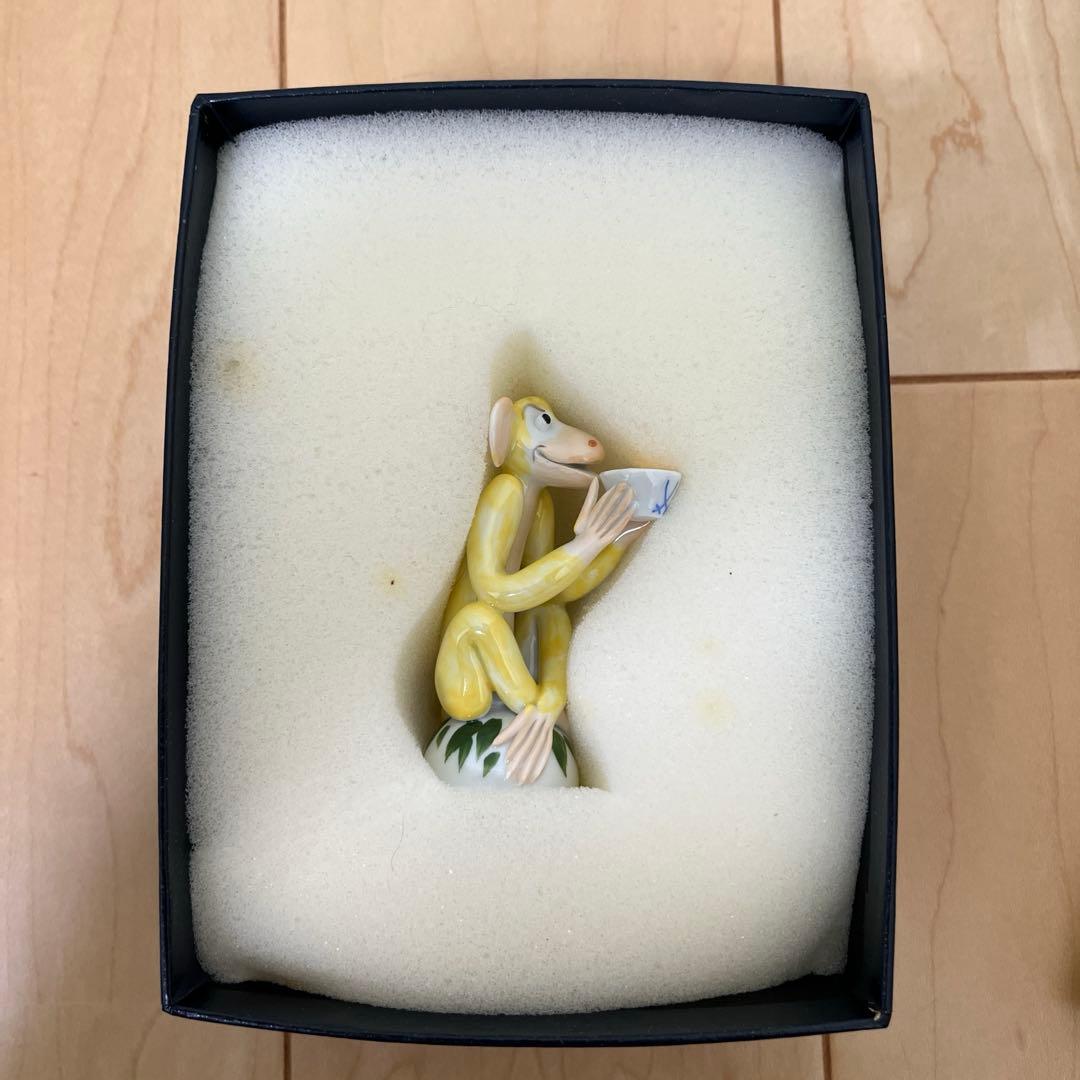 Meissen マイセン 干支シリーズ 申　さるどし　猿　フィギュリン