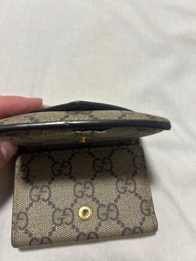 GUCCI × BALENCIAGA コラボ 三つ折り財布 GG柄 正規品