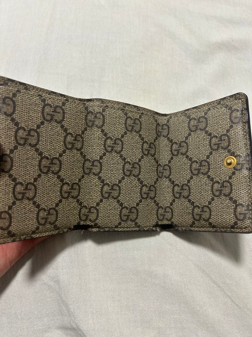 GUCCI × BALENCIAGA コラボ 三つ折り財布 GG柄 正規品