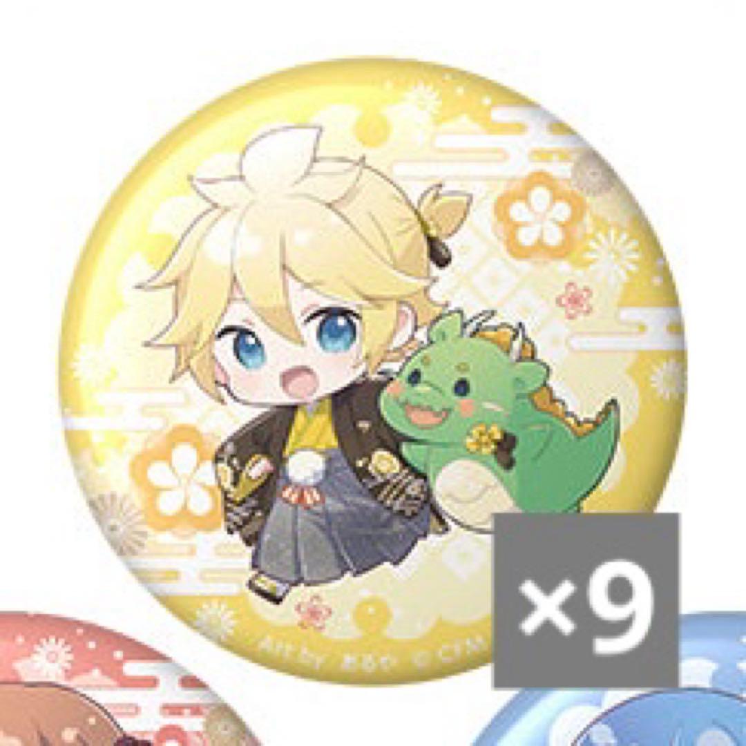 鏡音レン 缶バッジ 初音ミク NewYearSHOP 2024 - メルカリ