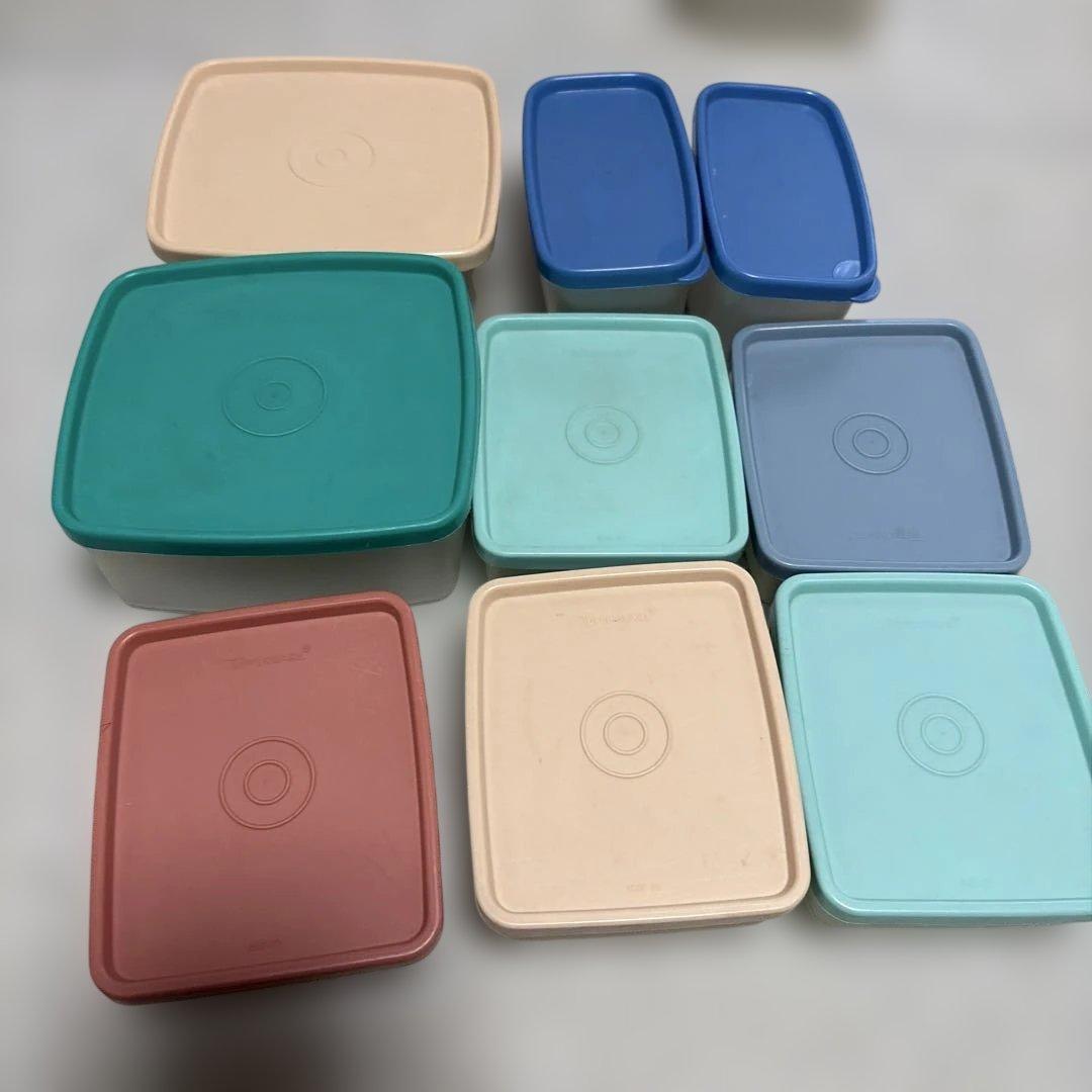 タッパーウェア　まとめ売り　40点　昭和レトロ