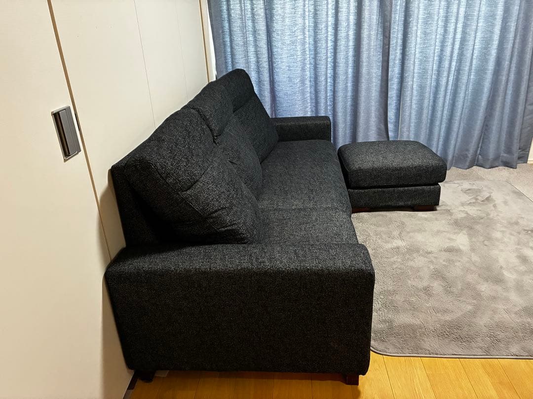 最終値下げ【大川家具】ソファ 3人掛け　中古　お値引きしました