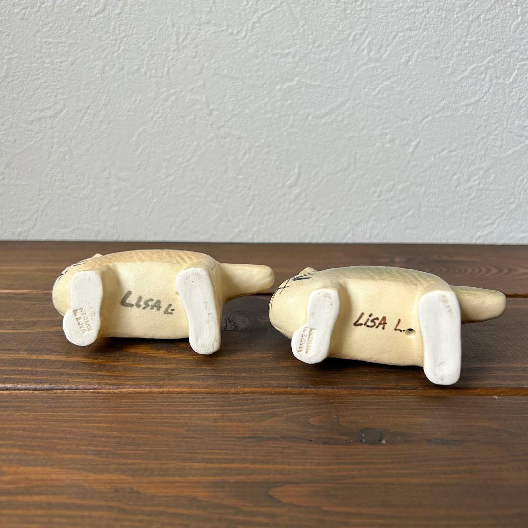 リサラーソン ふたごの猫(Katt) 兄弟セット Mika ミカ ネコ