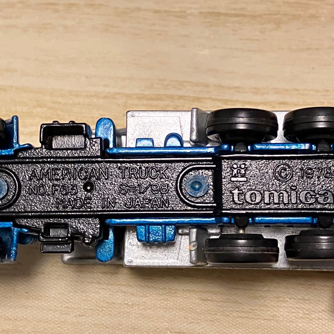 トミカ アメリカンダンプトラック 4台セット 1/98