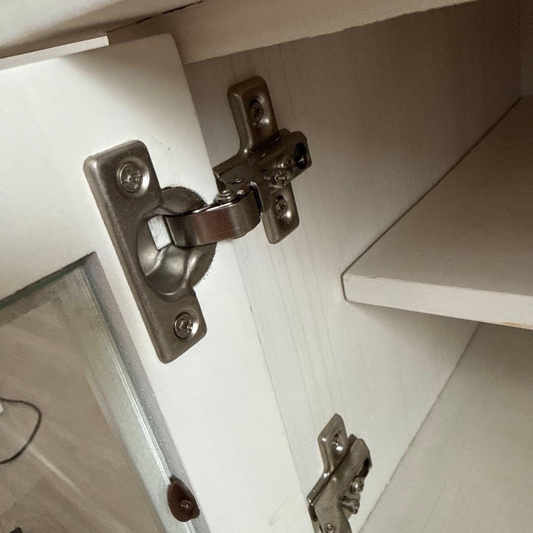 B-COMPANY ホワイト・アンティーク調テレビボード（フレンチカントリー）