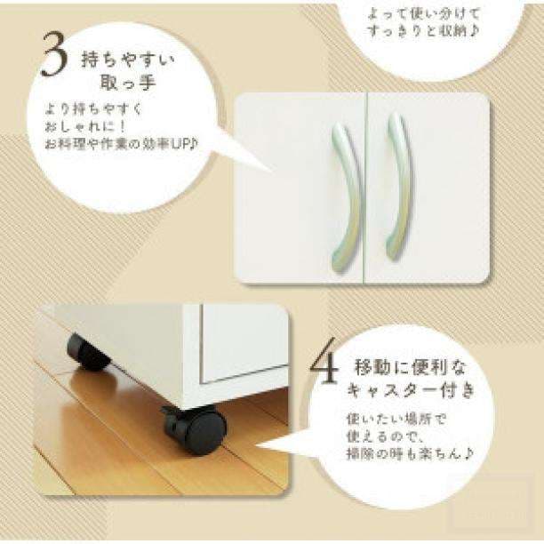 セール中★キッチンワゴン★キャスター付き★木製★テーブル