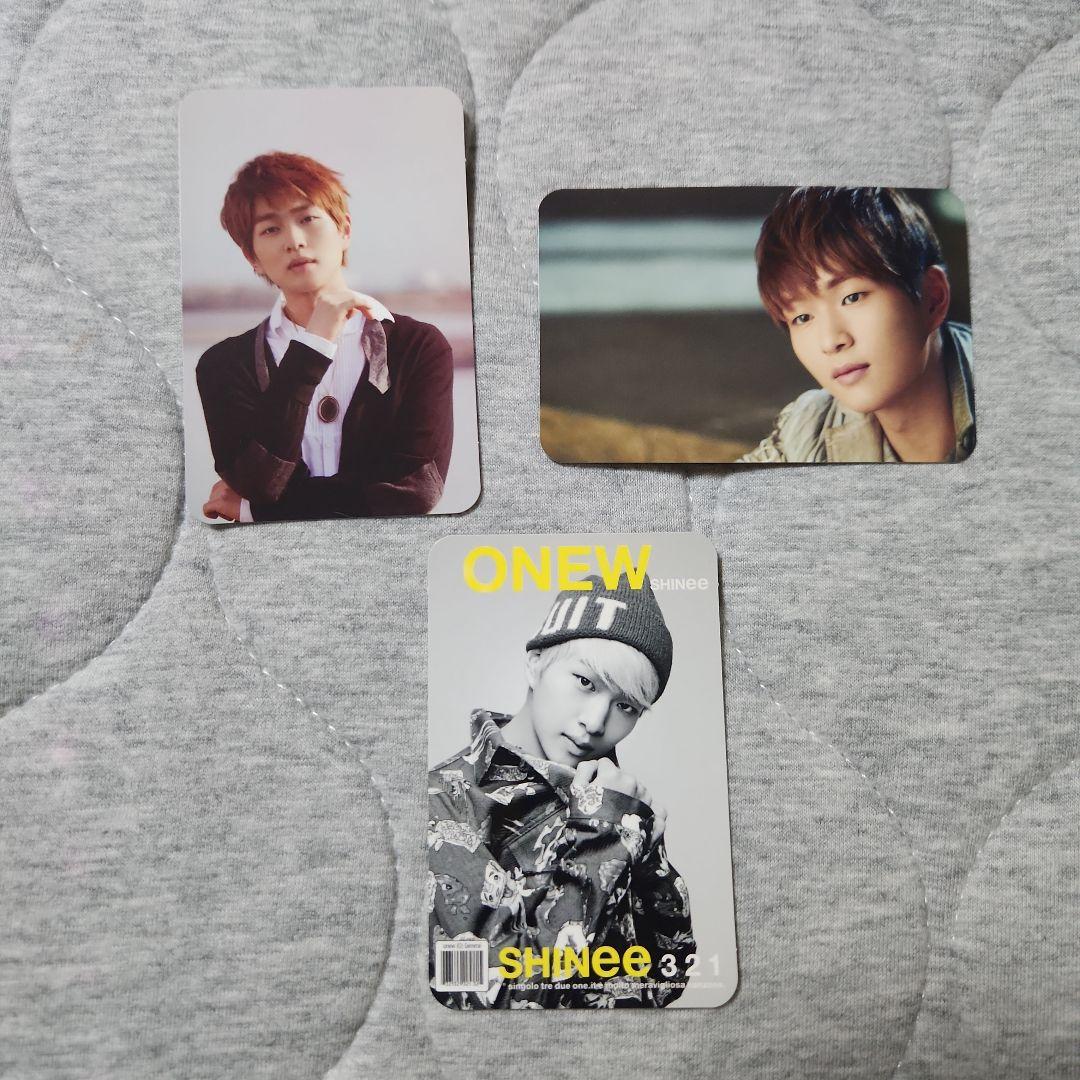 SHINeeオニュトレカ3枚セット - メルカリ