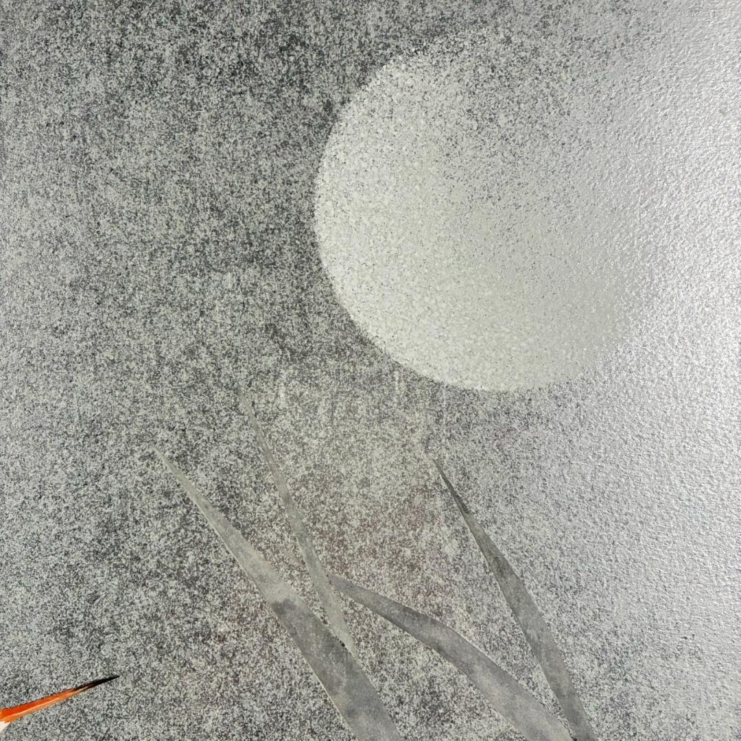 美品 上村淳之「鴫（銀）」リトグラフ 直筆サイン・印章有 額縁入 上村松園 花鳥