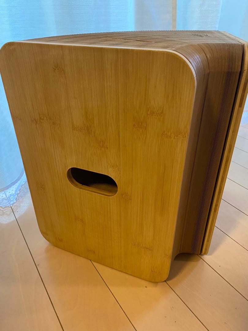 アコーディオン チェア コンパクト おしゃれ　3人がけ