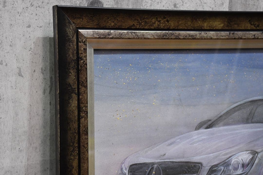 CHC6 真作保証 金子朋樹 悠久の風 金箔仕様 肉筆 日本画 印有 共シール