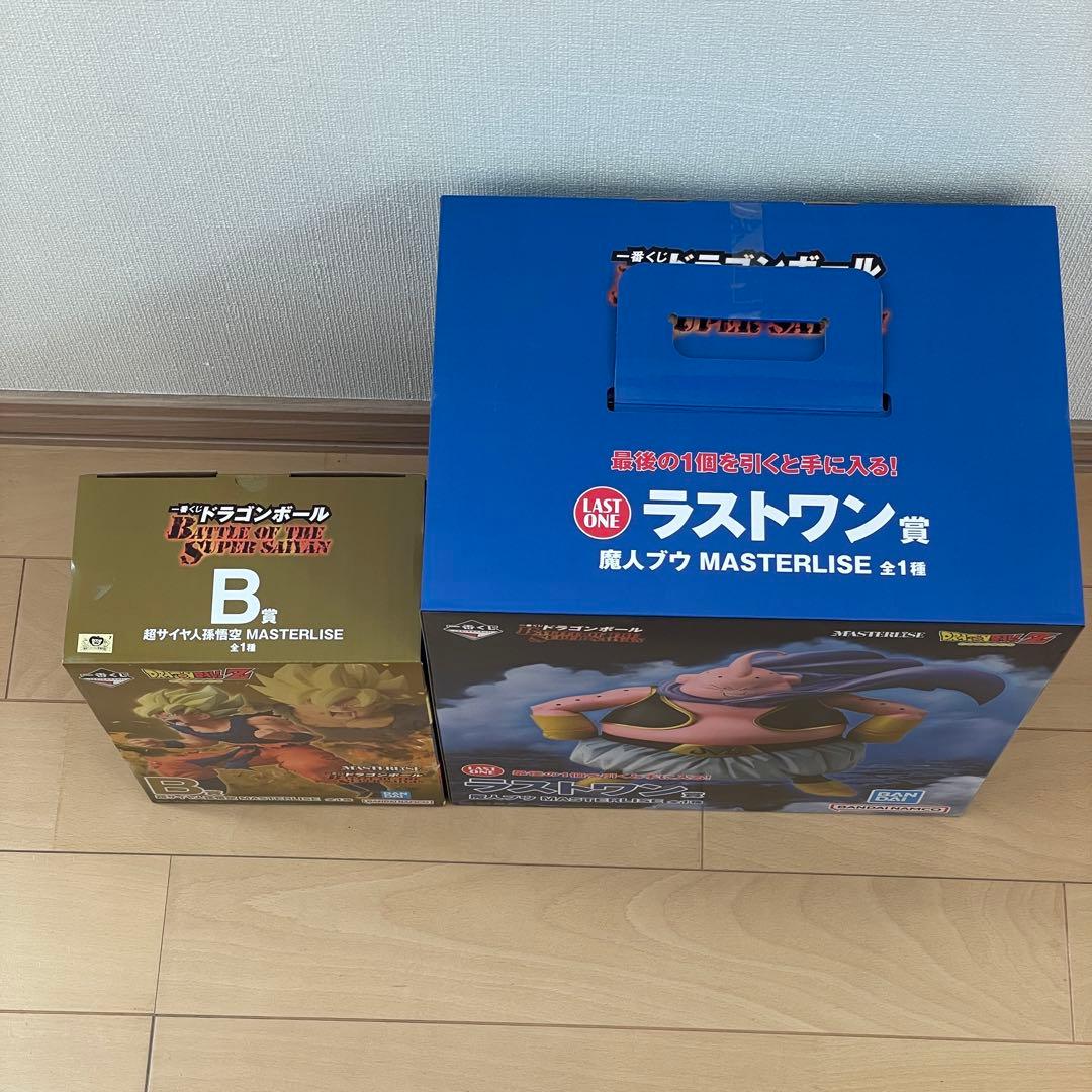 一番くじ ドラゴンボール B賞 ラストワン賞 2点 悟空 ブウ