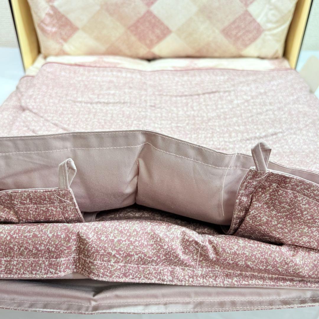 Burberrys バーバリー　羽毛肌掛けふとん　ピンク