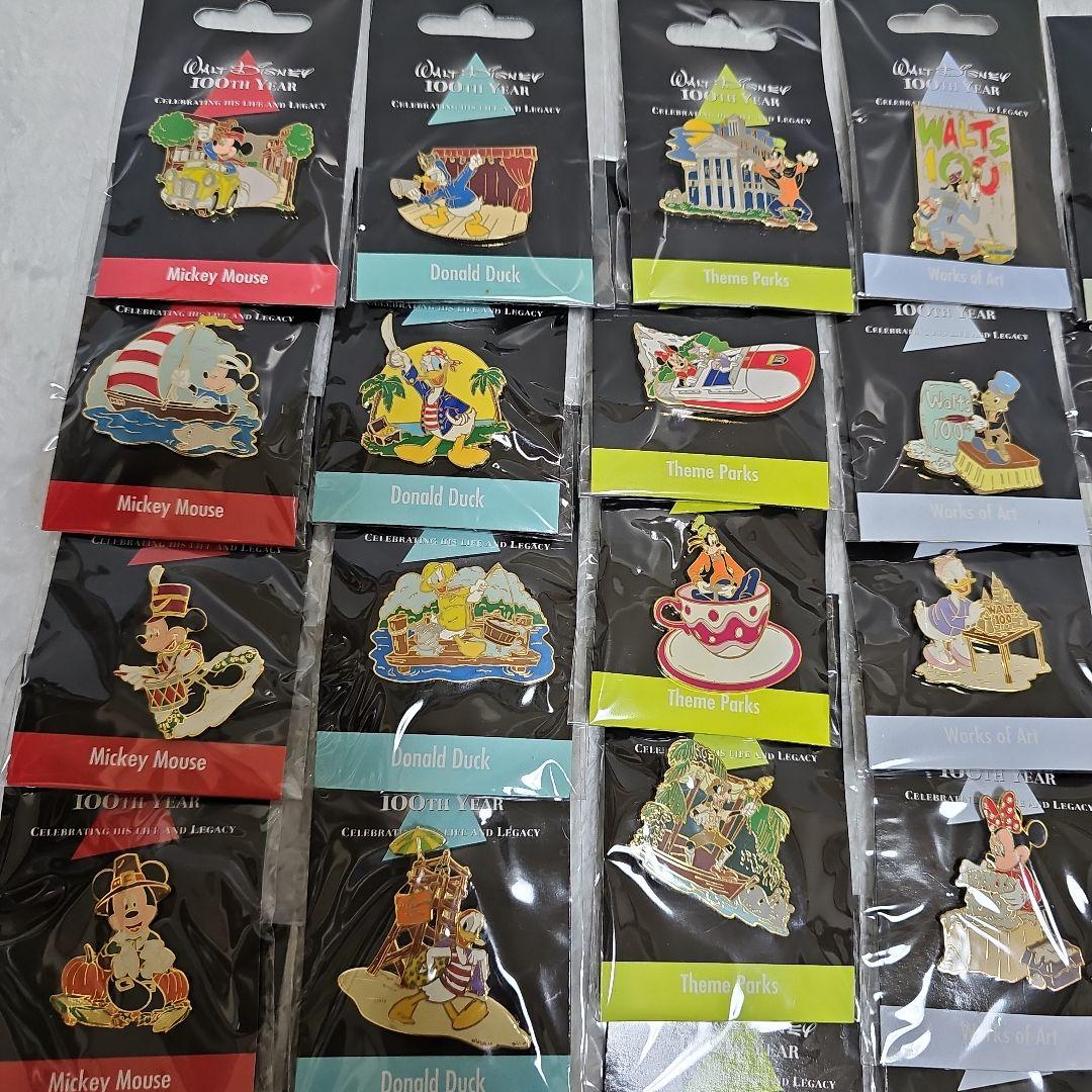 DisneyStore ウォルトディズニー生誕100周年 ピンバッジ まとめ売り