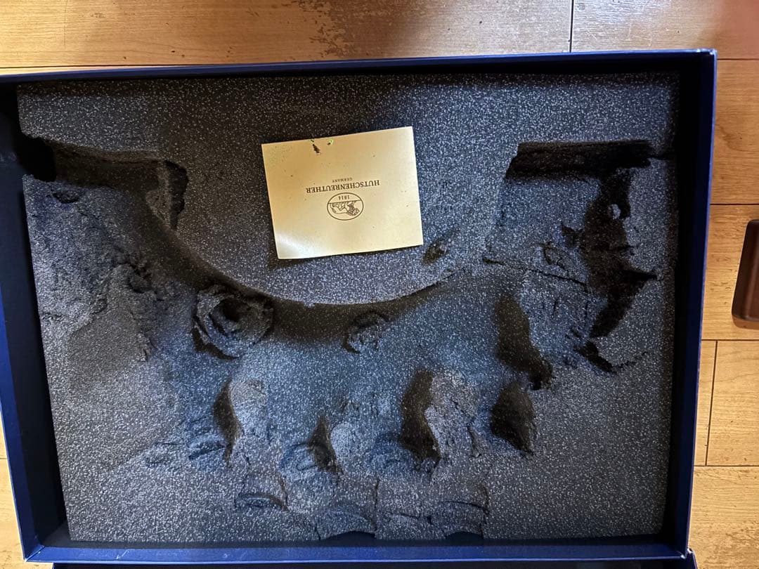 フッチェンロイター　キャンドルスタンド 陶器製　台は木製