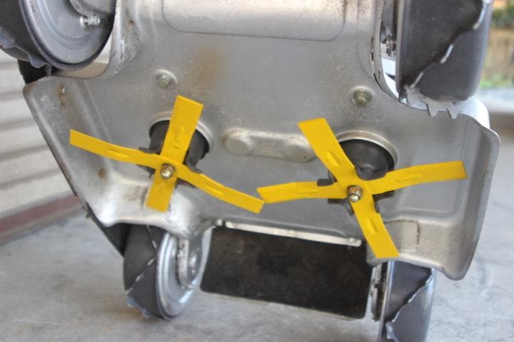 草刈機　オーレック　スパイダーモアー　SP650A　4WD　爪新品　斜面刈