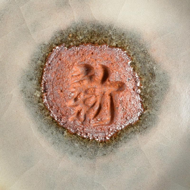 煎茶道具加藤賢司 新晶窯染付呉須絵煎茶碗五客共布共箱MR5964