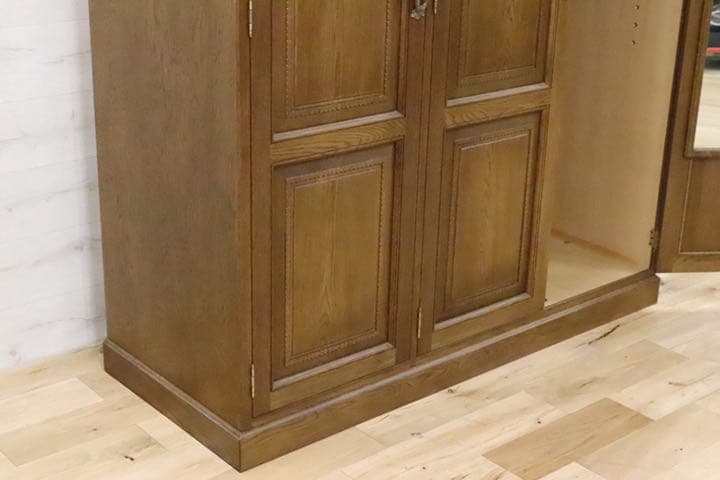 GMET17○ 永田良介商店 希少 最高級 ワードローブ 洋服箪笥 洋タンス