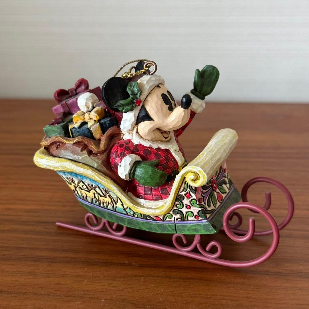 Jim Shore ミッキー サンタ 置物