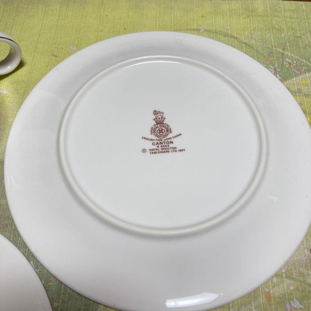 ロイヤルドルトン　カントン　トリオセット②