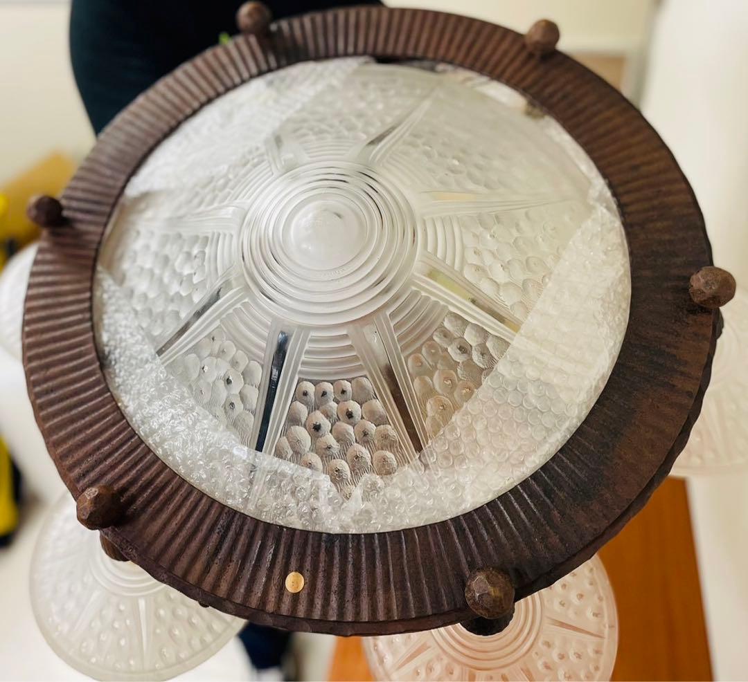 【関西の方限定！】　シャンデリア　照明　アンティーク　昭和レトロ