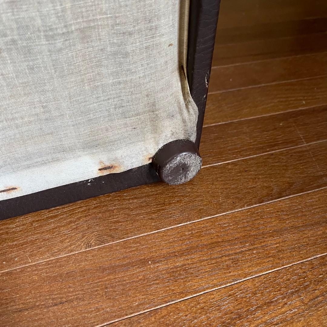 【アンティーク】① 昭和レトロ 1人掛けソファー ワインレッド スナック 喫茶店