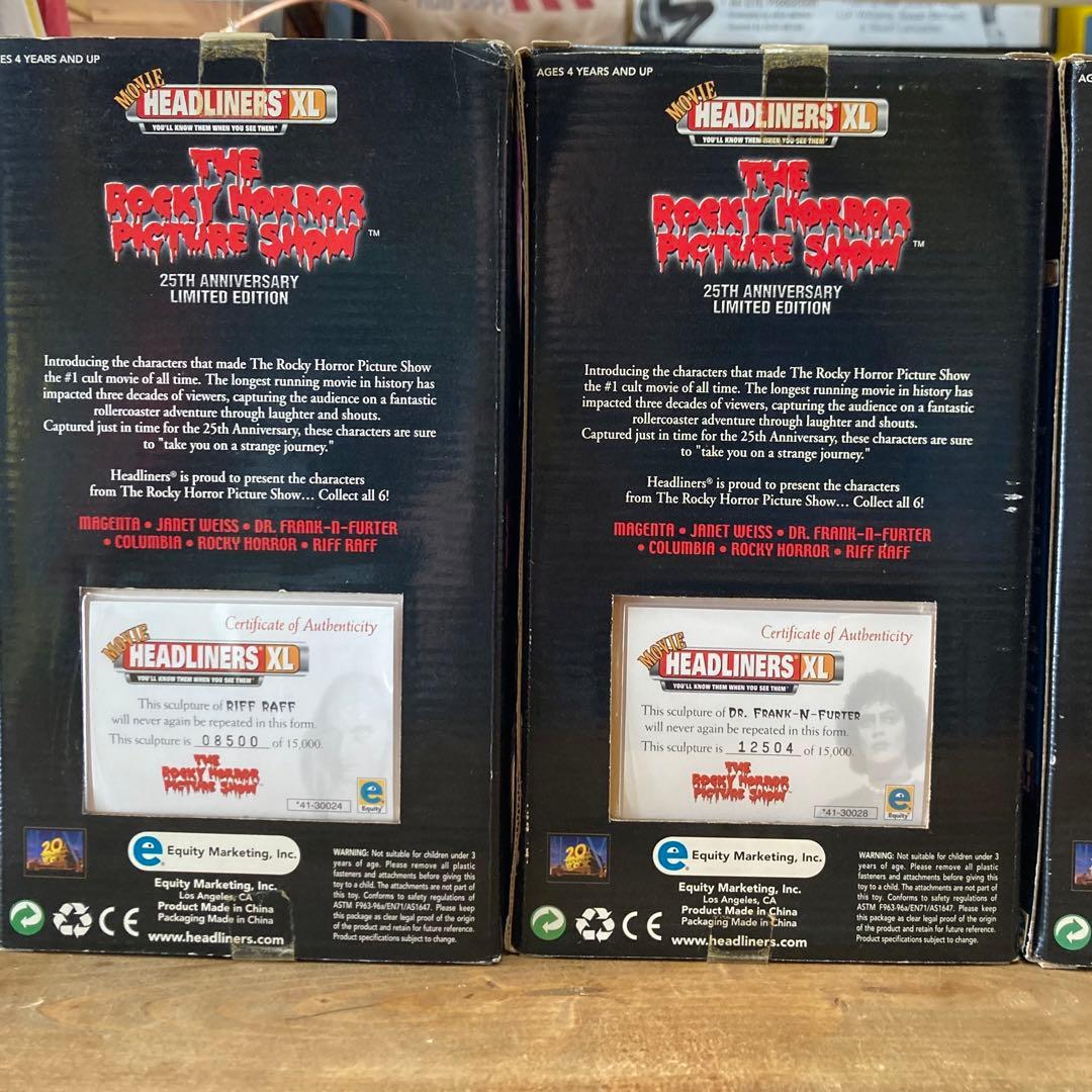 ロッキーホラーショー フィギュア まとめ売り rocky horror show