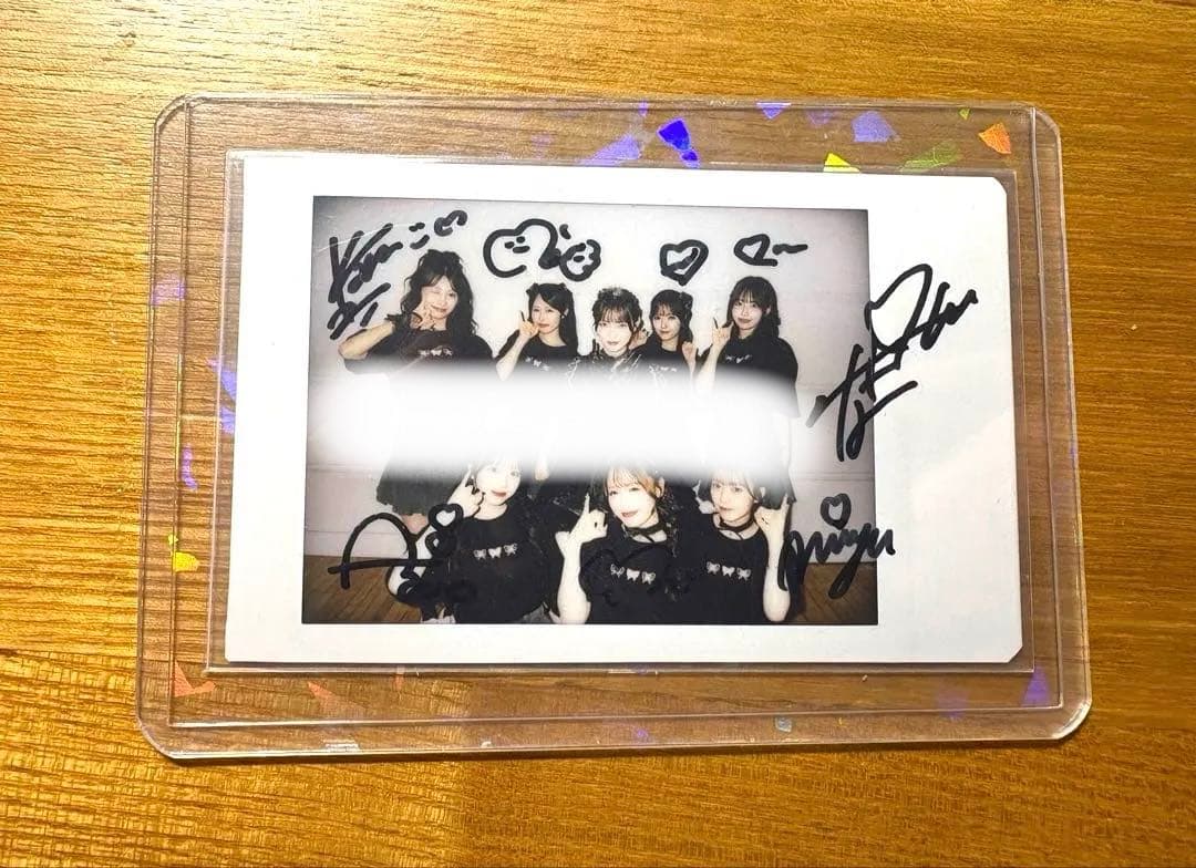 CUTIE STREET 直筆サイン入り集合チェキ 真鍋凪咲、生誕祭A賞