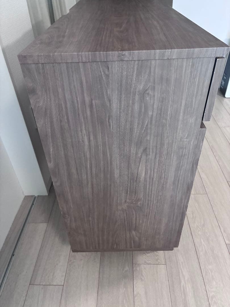 bellemaison ベルメゾン　キャビネット　グレーオーク、アッシュ系