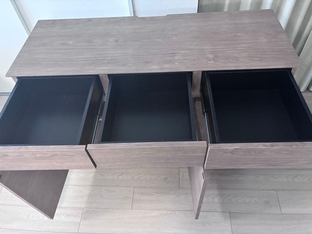 bellemaison ベルメゾン　キャビネット　グレーオーク、アッシュ系