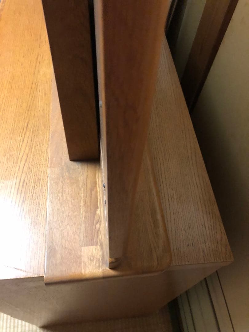 ナジコ　立て掛け式鏡　コンセント付き