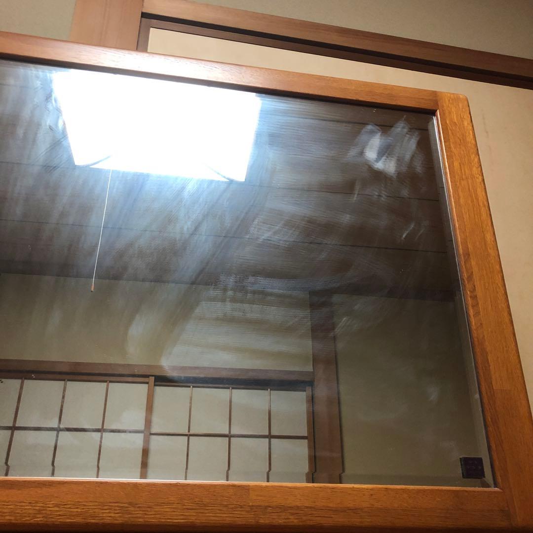 ナジコ　立て掛け式鏡　コンセント付き