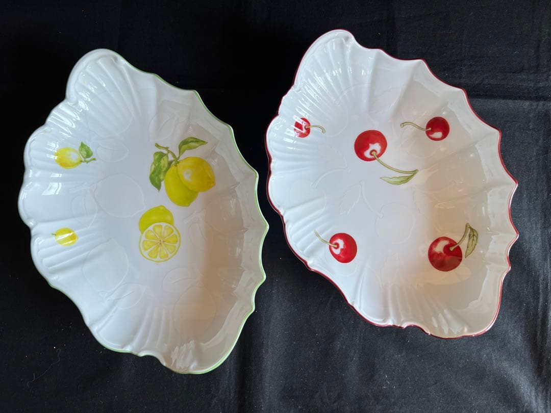 リチャードジノリ　アンティコチェリー／リモーネ　シェルディッシュ