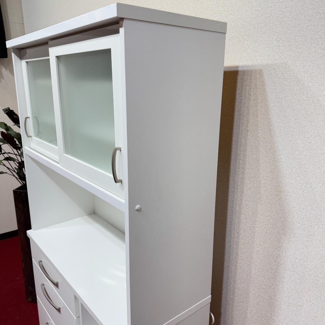 東京23区送料無料　超美品ニトリキッチンボード　幅100㎝　キッチン収納　食器棚