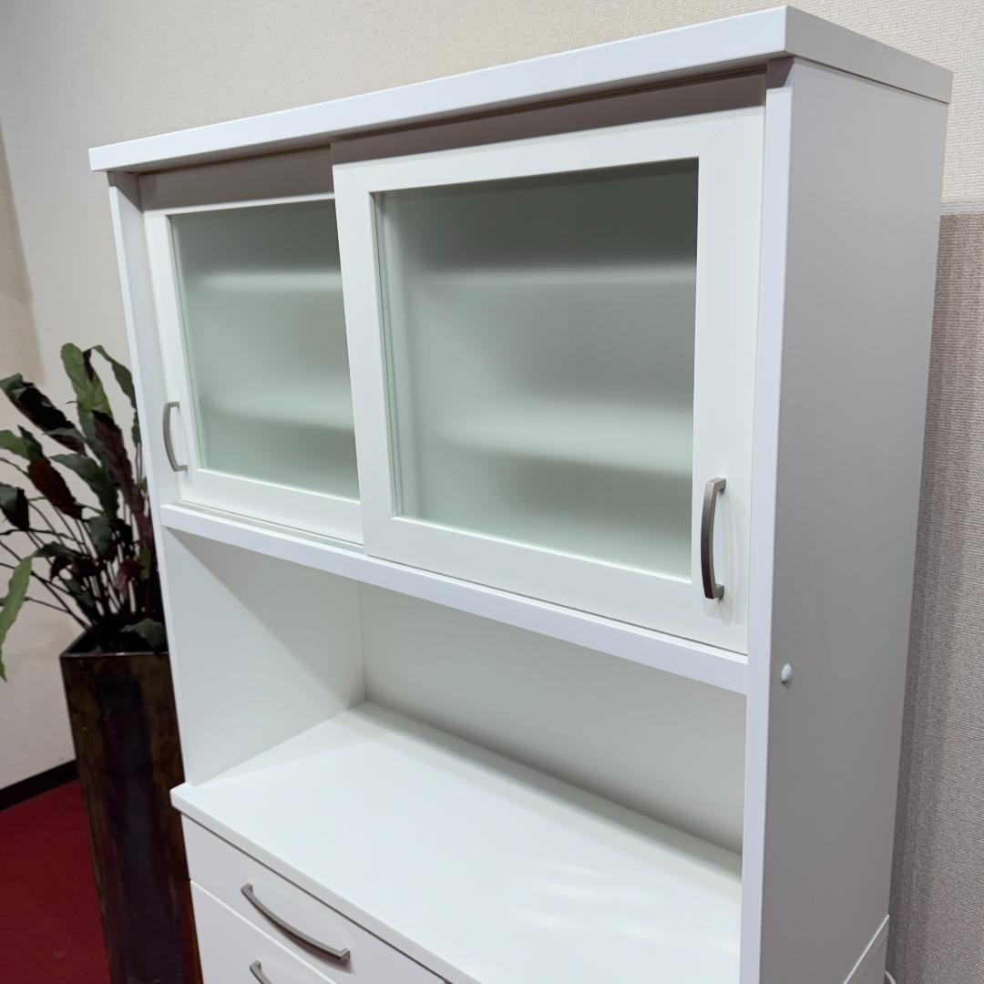 東京23区送料無料　超美品ニトリキッチンボード　幅100㎝　キッチン収納　食器棚