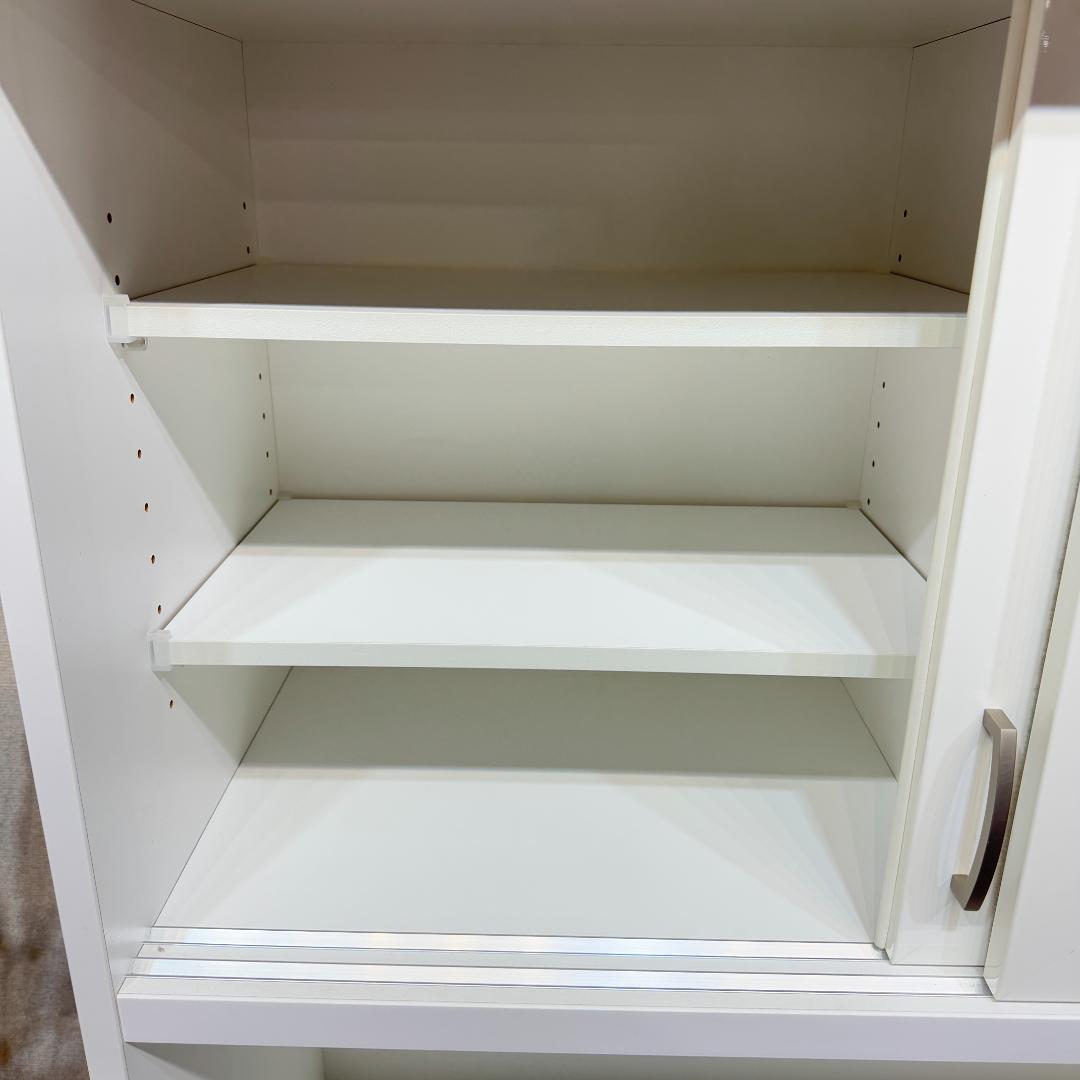 東京23区送料無料　超美品ニトリキッチンボード　幅100㎝　キッチン収納　食器棚