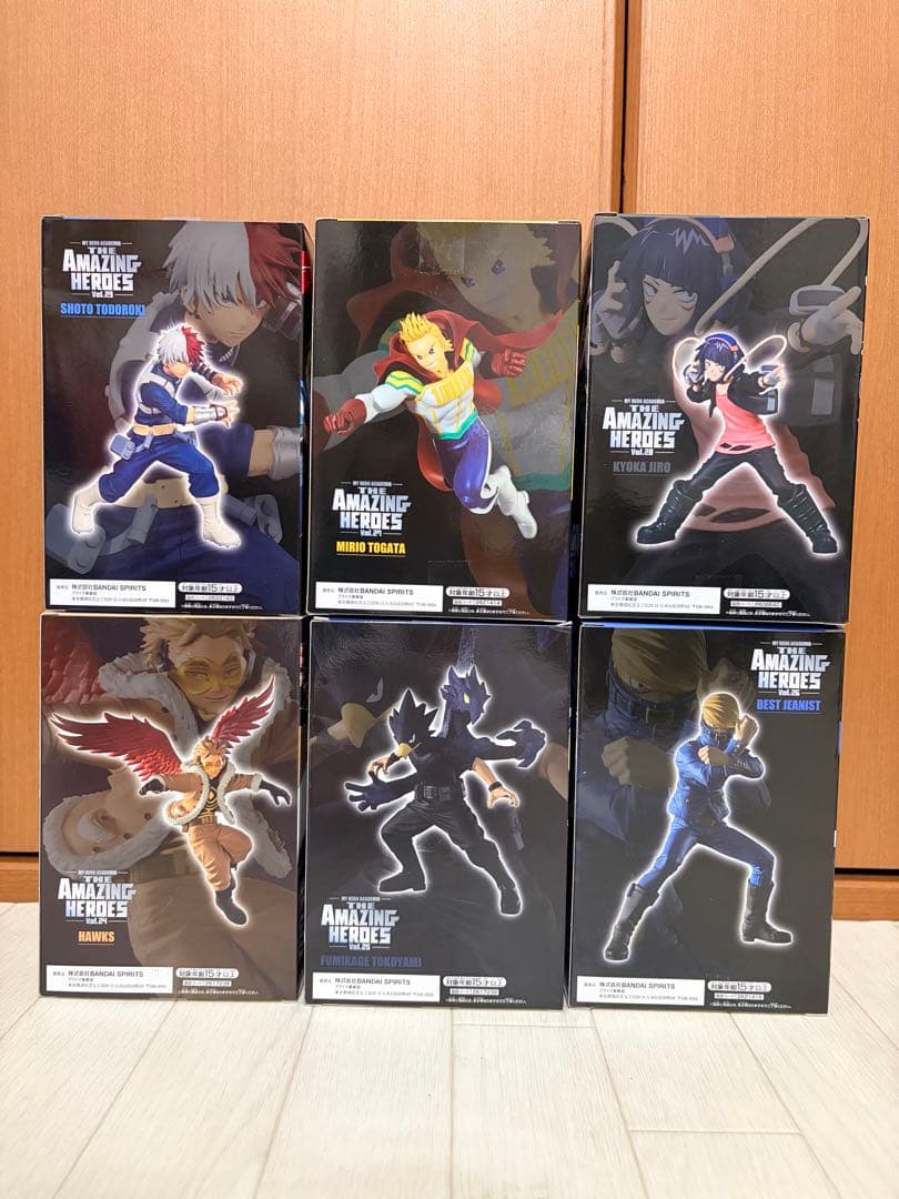 僕のヒーローアカデミア AMAZING HEROES フィギュア19体セット52