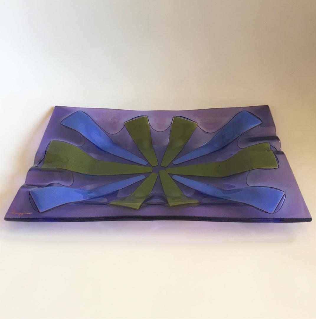 Higginsヒギンス ガラス 灰皿 ロカビリー 50'S