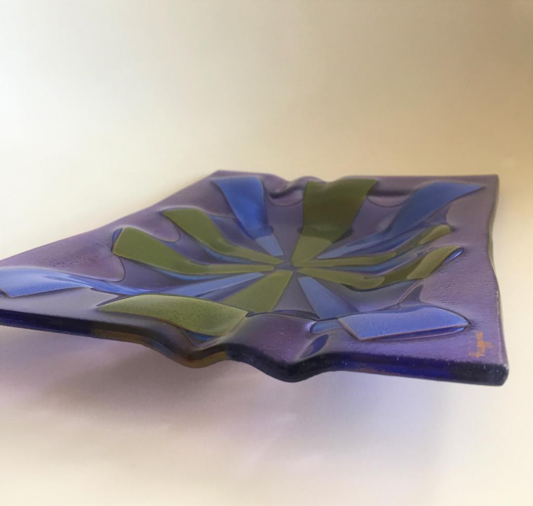 Higginsヒギンス ガラス 灰皿 ロカビリー 50'S