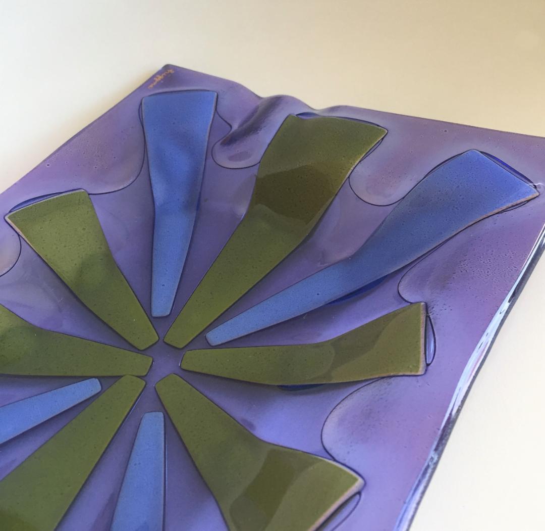 Higginsヒギンス ガラス 灰皿 ロカビリー 50'S