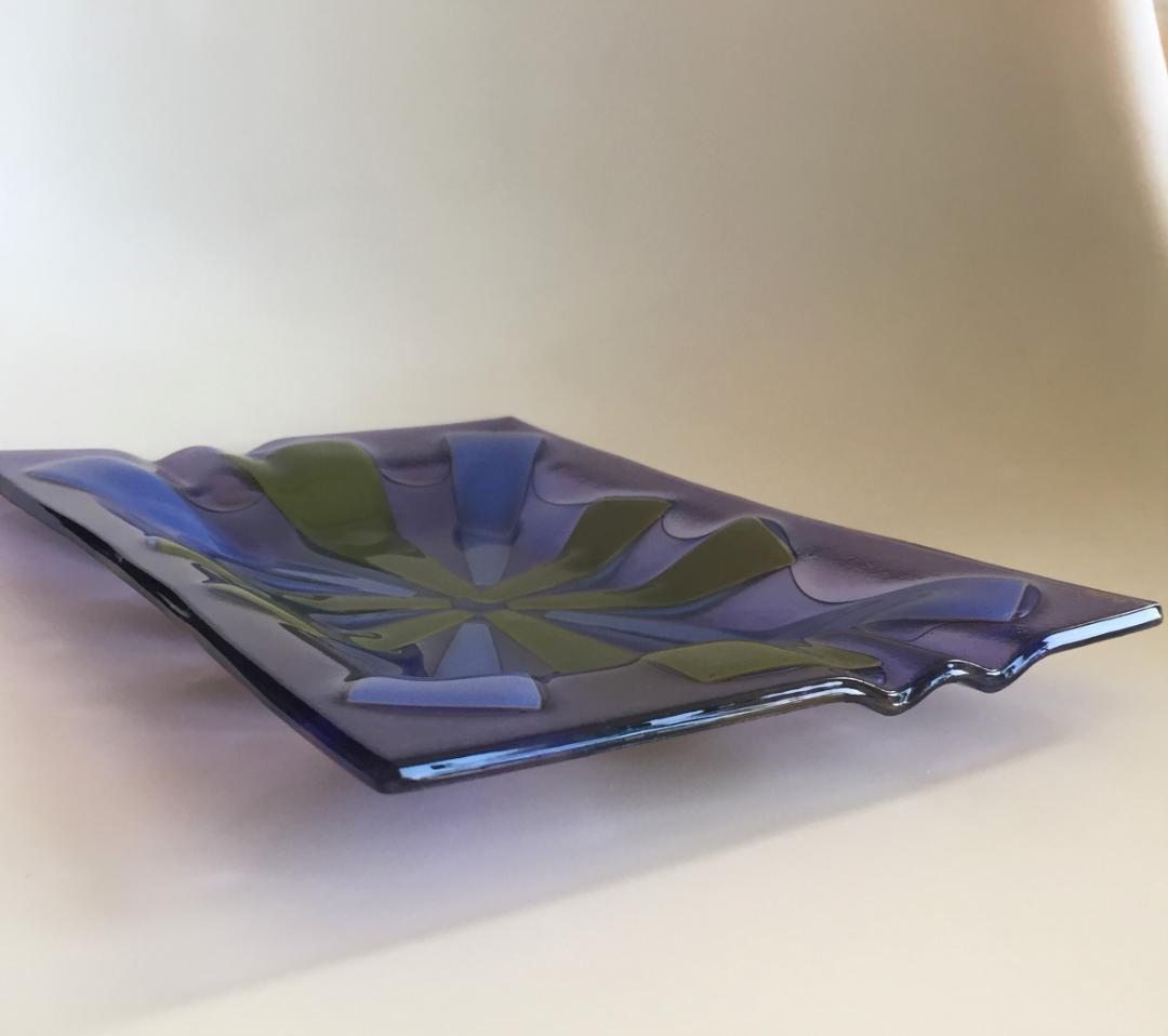 Higginsヒギンス ガラス 灰皿 ロカビリー 50'S