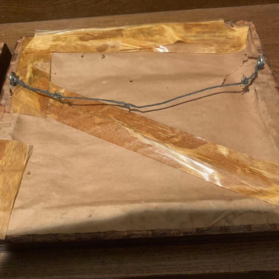 アンティーク　２枚セット　古いフォトフレーム