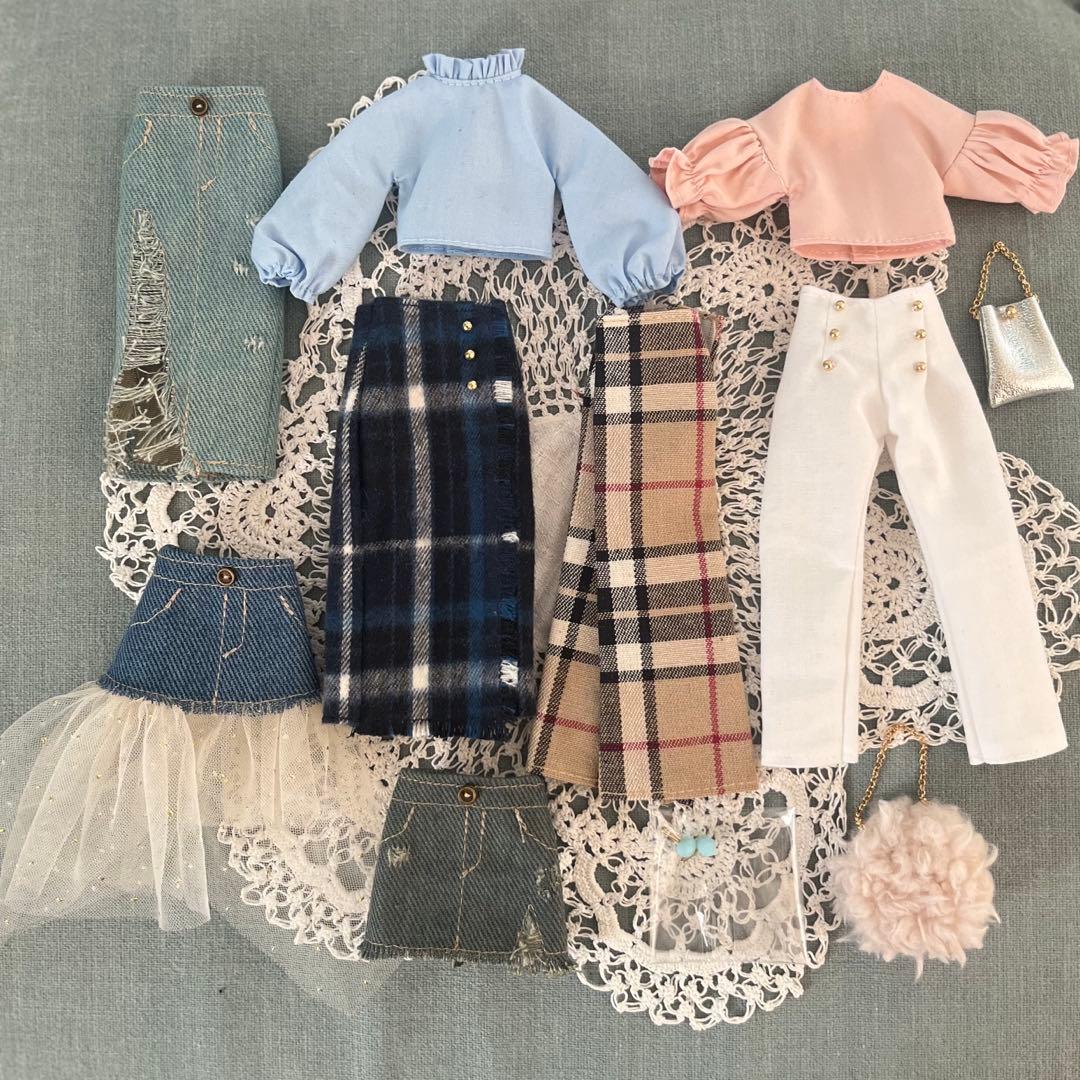 4487 4481 ゆみのすけ　服　ハンドメイド 22cmドール服