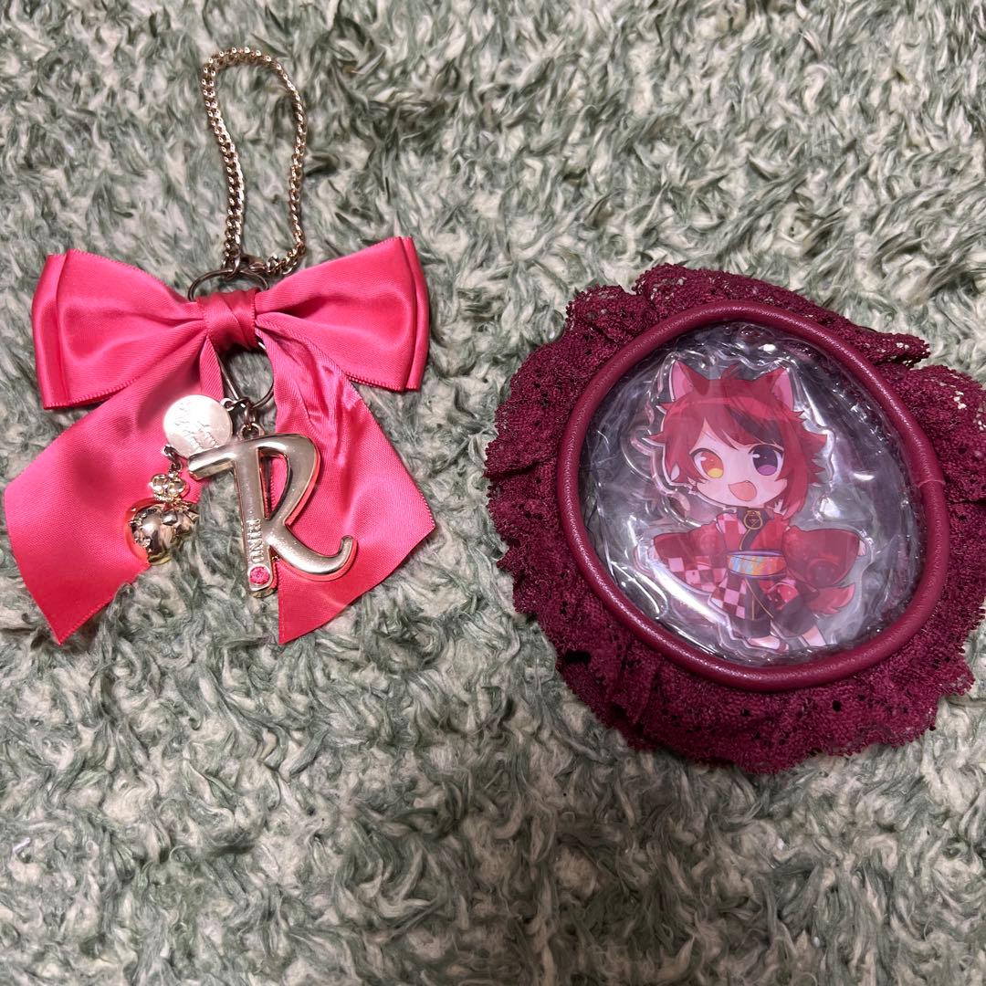 すとぷり 莉犬 缶バッジ付きワインレッドA3痛バッグ WEGO - メルカリ